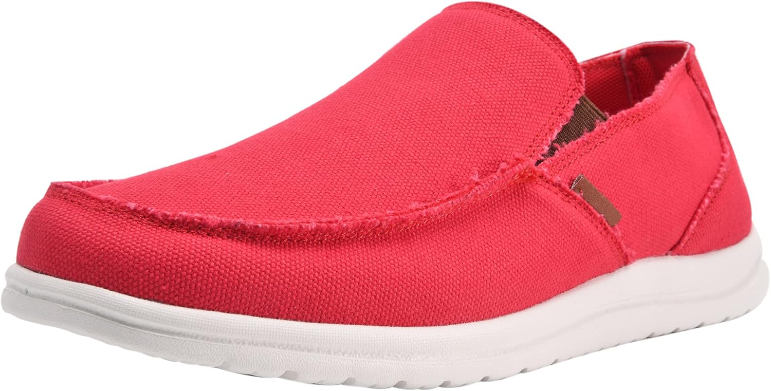 Мужские холщовые кеды-слипоны, лоферы, прогулочные легкие повседневные слипоны Canven, красный
Мужские холщовые кеды-слипоны, лоферы, прогулочные легкие повседневные слипоны Canven, красный