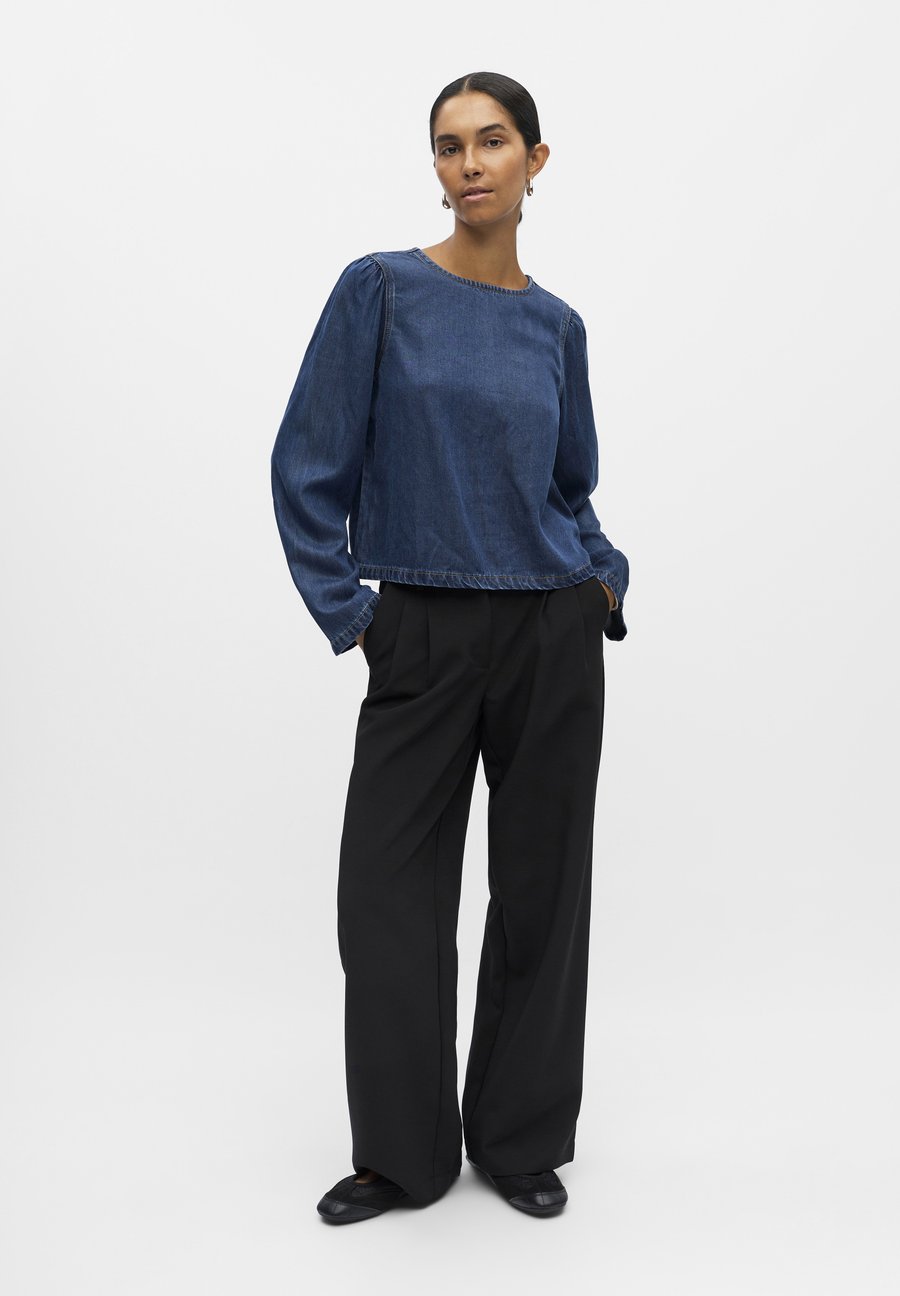 Блуза Object Blouse, Dark Blue Denim/Dark-Blue Denim
Блуза Object Blouse, Dark Blue Denim/Dark-Blue Denim