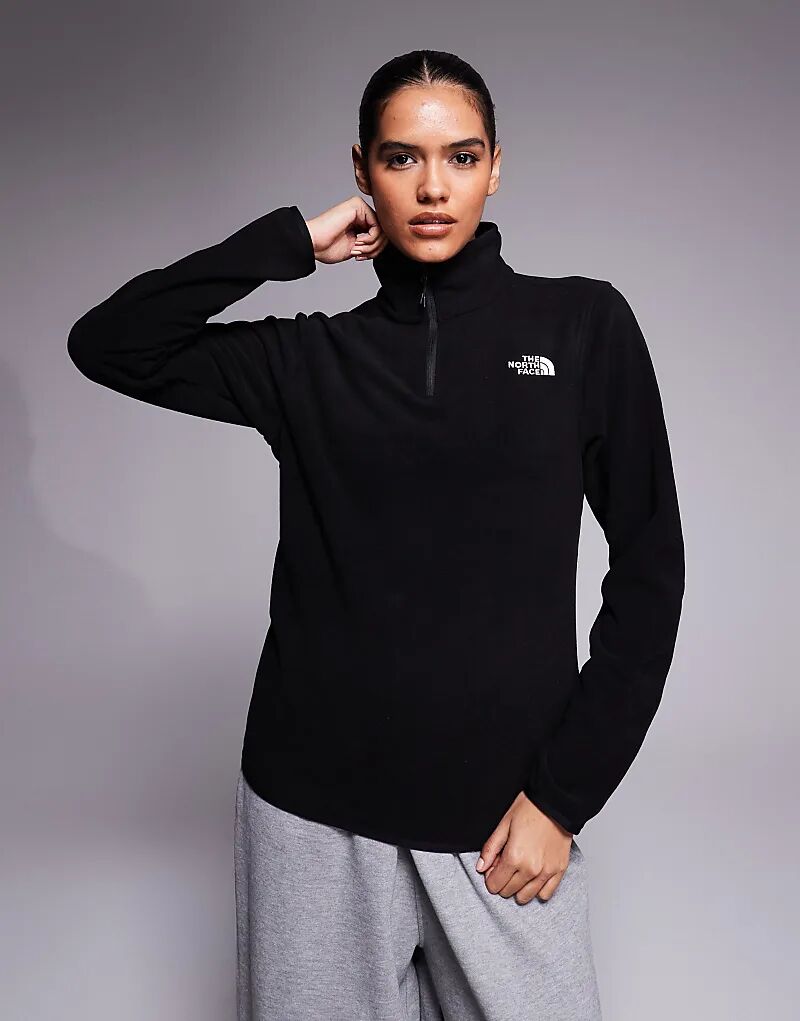 Флисовая кофта North Face Glacier 100 с застежкой-молнией 1/4 черного цвета
Флисовая кофта North Face Glacier 100 с застежкой-молнией 1/4 черного цвета