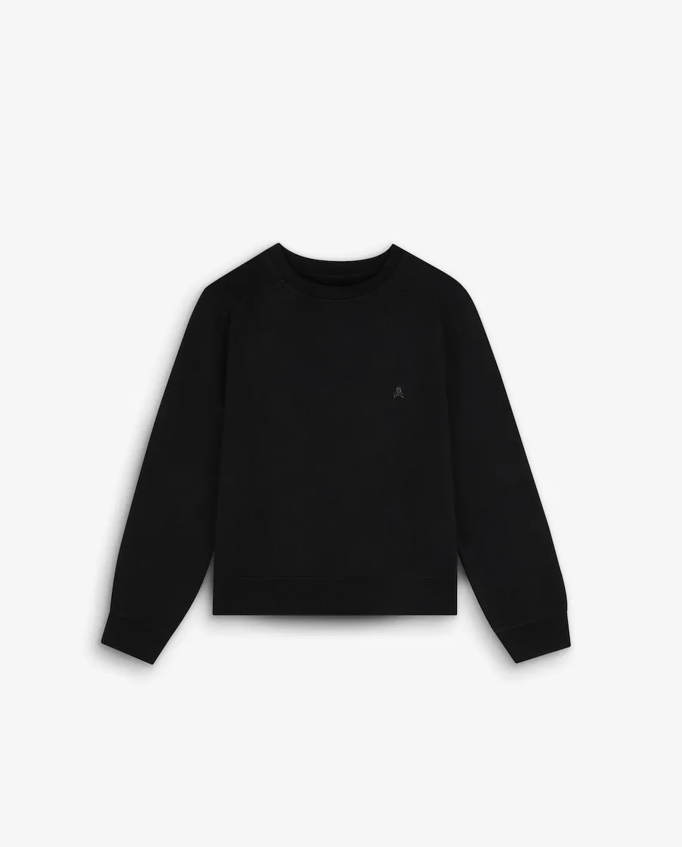 Базовая женская хлопковая толстовка Scalpers, черный
Базовая женская хлопковая толстовка Scalpers, черный