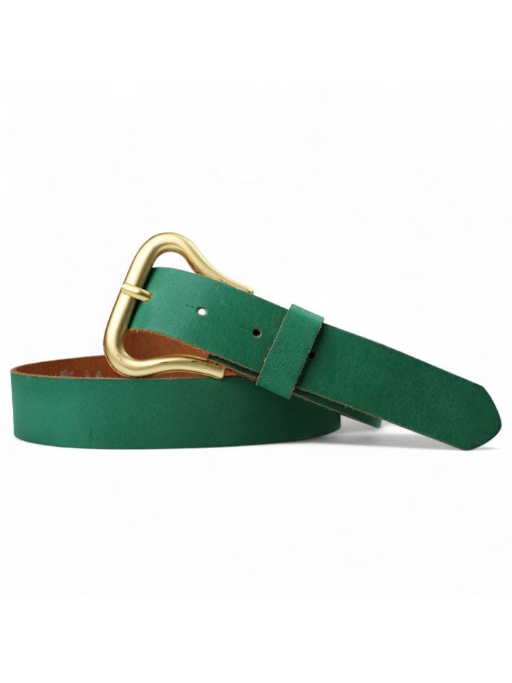 Женский кожаный ремень, золото, нефрит FRONHOFER
Женский кожаный ремень, золото, нефрит FRONHOFER