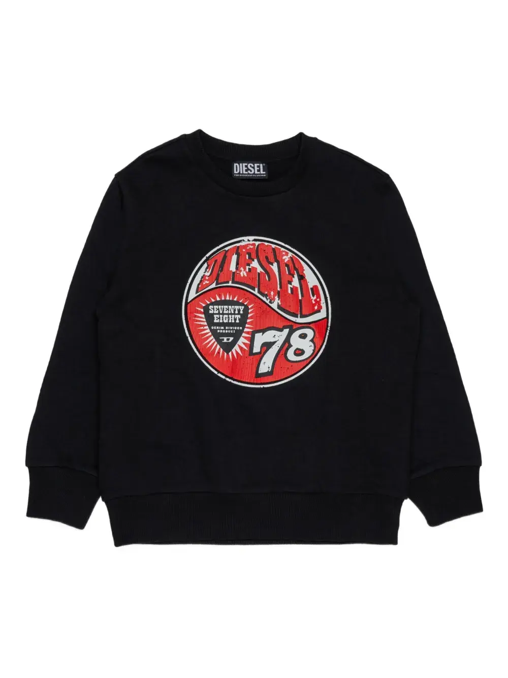 Толстовка с графичным принтом Diesel Kids, черный
Толстовка с графичным принтом Diesel Kids, черный