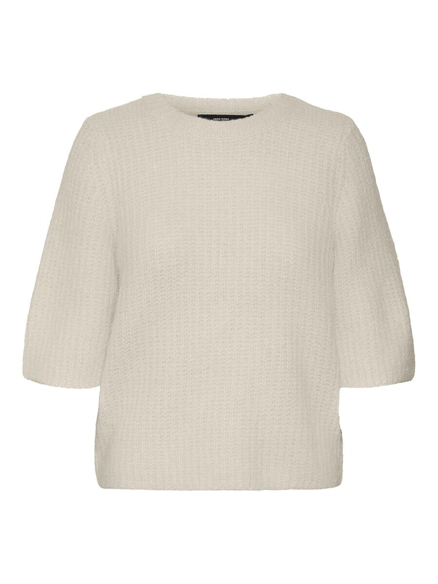 Тонкий вязаный свитер VERO MODA Sweater VMAwsome, светло-серый 
Тонкий вязаный свитер VERO MODA Sweater VMAwsome, светло-серый