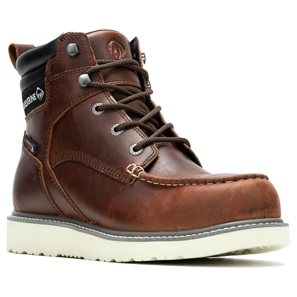 Мужские ботинки на танкетке среднего размера/X-широкого со стальным носком Wolverine, цвет rust
Мужские ботинки на танкетке среднего размера/X-широкого со стальным носком Wolverine, цвет rust