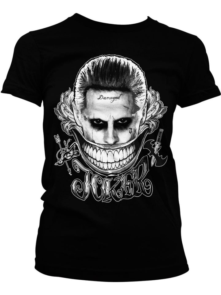 Черная рубашка DC Suicide Squad
Черная рубашка DC Suicide Squad