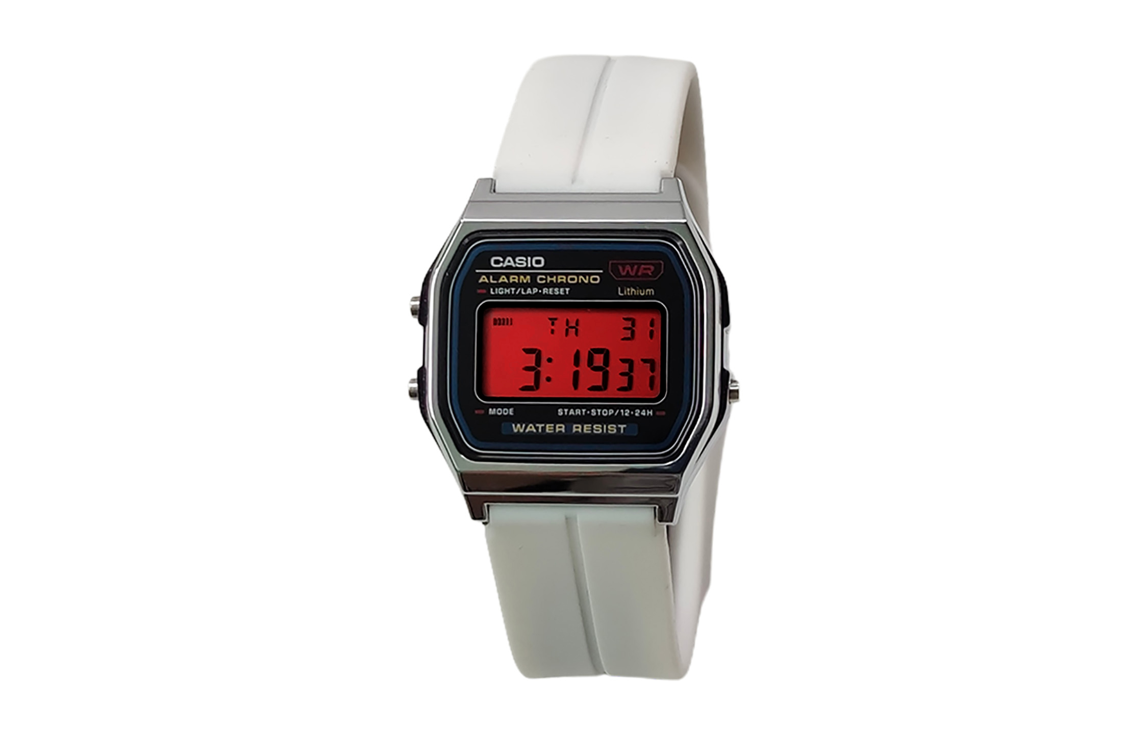 CASIO Кварцевые часы унисекс с силиконовым ремешком и черным циферблатом
CASIO Кварцевые часы унисекс с силиконовым ремешком и черным циферблатом