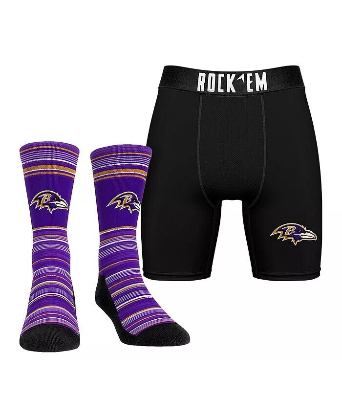 Мужские носки Baltimore Ravens Primary Crew, боксеры, трусы, комбо-набор Rock 'Em
Мужские носки Baltimore Ravens Primary Crew, боксеры, трусы, комбо-набор Rock 'Em