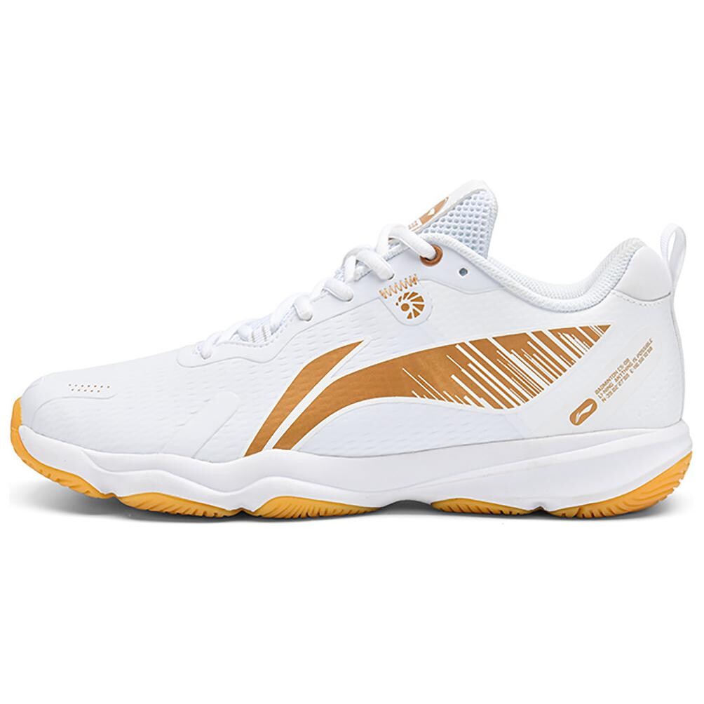 Кроссовки LINING Badminton Shoes Unisex Low-top White/Gold, белый/золотой
Кроссовки LINING Badminton Shoes Unisex Low-top White/Gold, белый/золотой