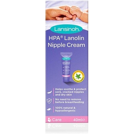 HPA ланолиновый крем 40мл, Lansinoh
HPA ланолиновый крем 40мл, Lansinoh