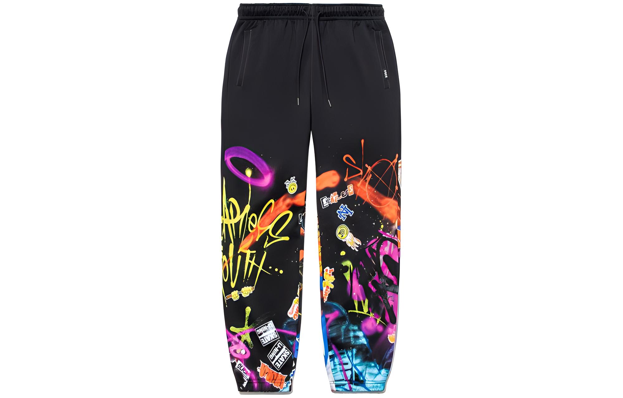 LiNing Вязаные спортивные штаны Men's Black Combo Print
LiNing Вязаные спортивные штаны Men's Black Combo Print