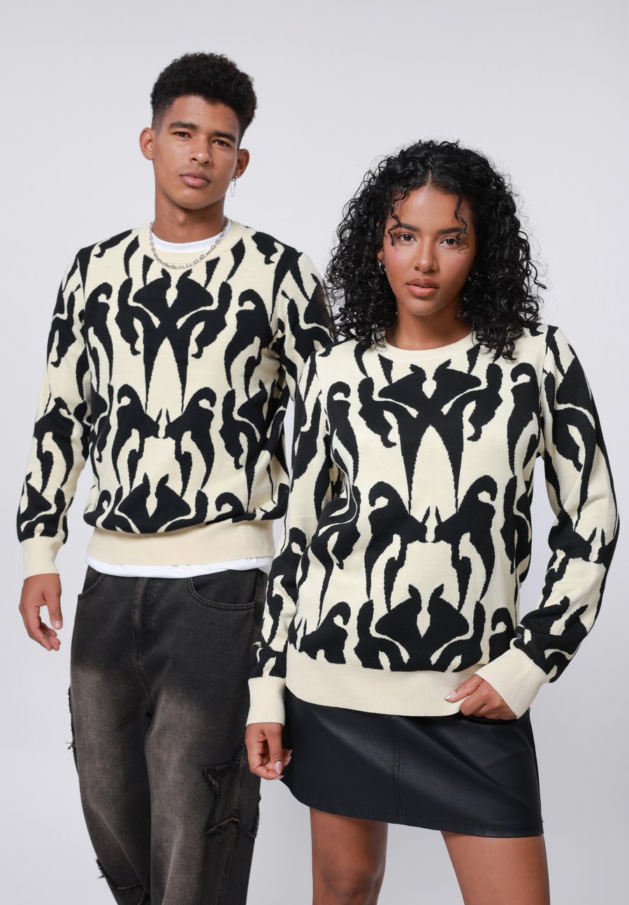 Джемпер YOURTURN UNISEX, Beige/Black/Beige
Джемпер YOURTURN UNISEX, Beige/Black/Beige