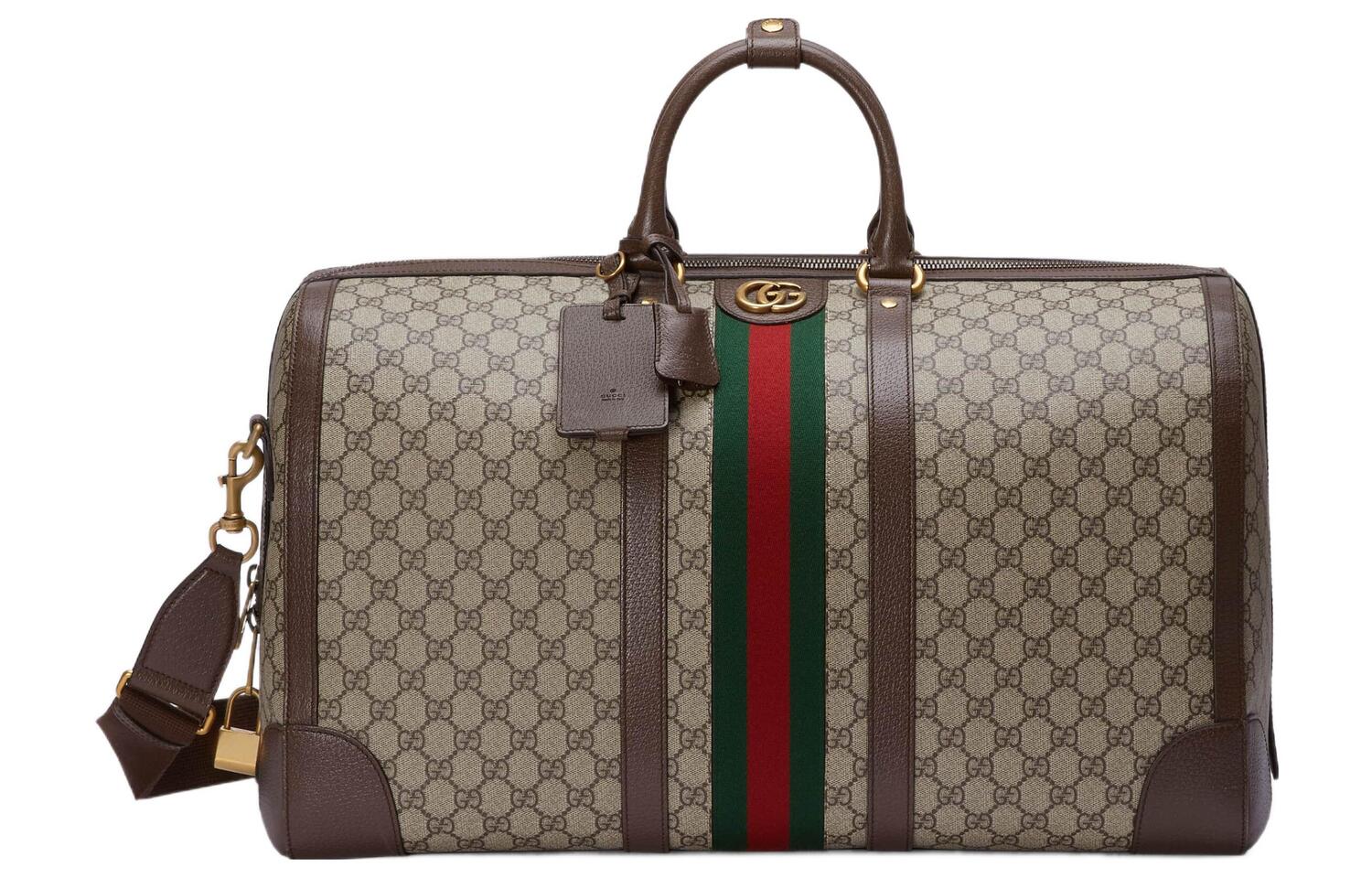 Сумка из холста с кожаными деталями, плечевая сумка, кроссбоди, дорожная сумка мужская GUCCI
Сумка из холста с кожаными деталями, плечевая сумка, кроссбоди, дорожная сумка мужская GUCCI