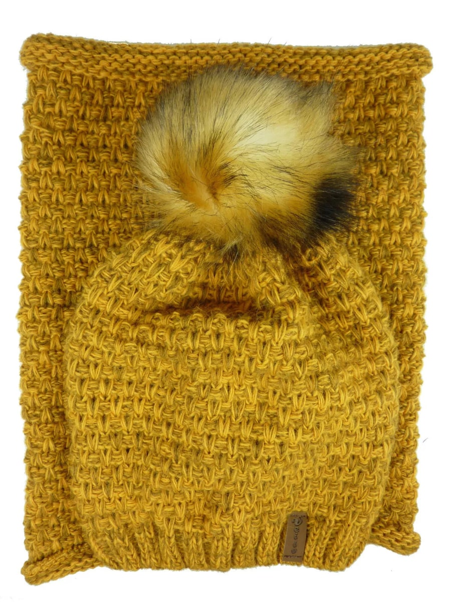 Шапка Kumixi Set: Mütze & Loop Schal, горчица
Шапка Kumixi Set: Mütze & Loop Schal, горчица