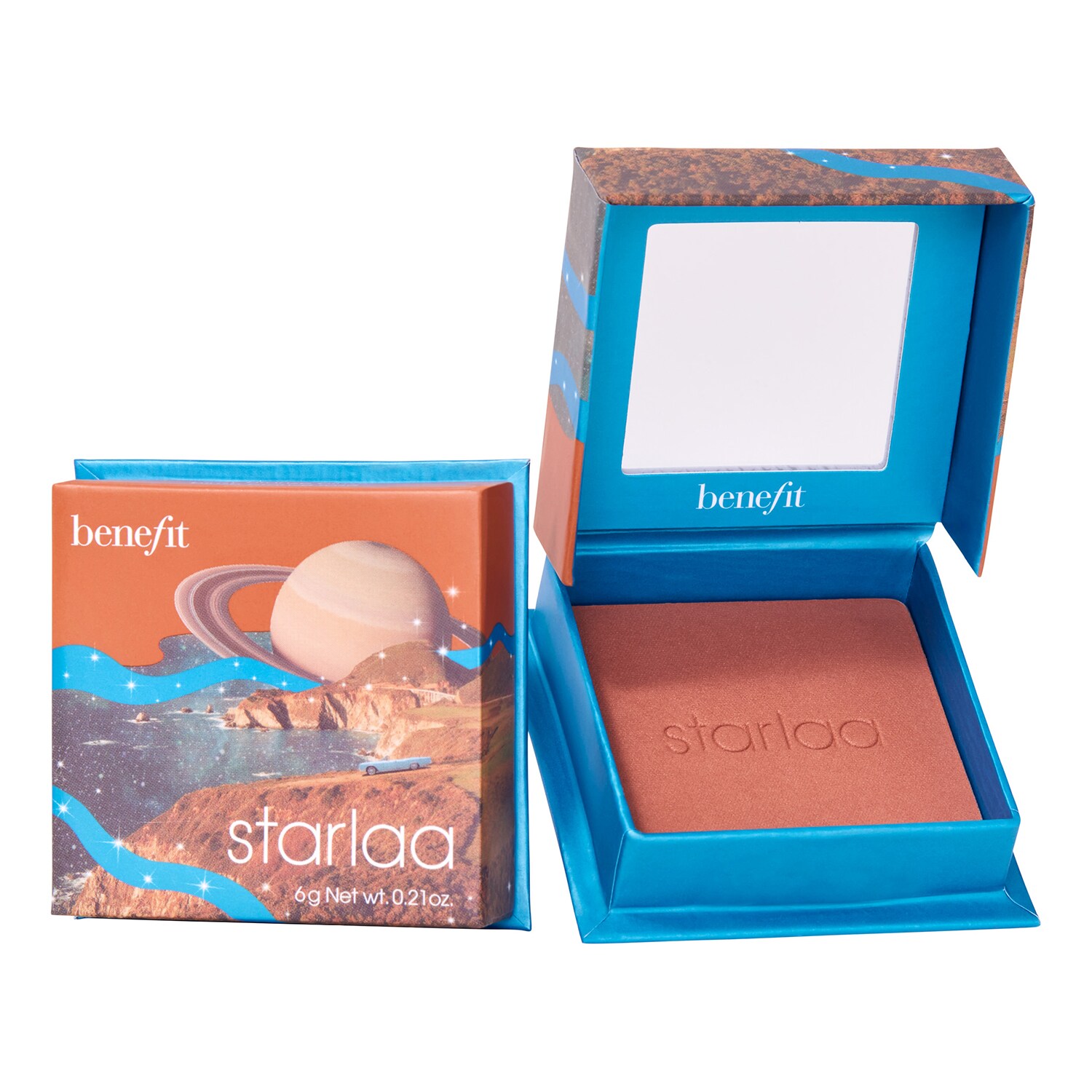 Розово-бронзовые румяна Starlaa Benefit Cosmetics, Full Size (6 g)
Розово-бронзовые румяна Starlaa Benefit Cosmetics, Full Size (6 g)