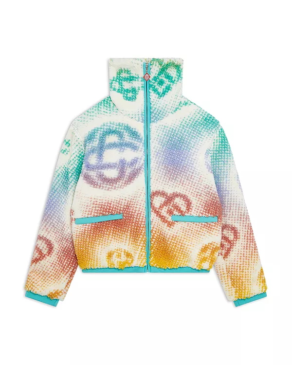 Флисовая куртка с монограммой Casablanca, мультиколор
Флисовая куртка с монограммой Casablanca, мультиколор