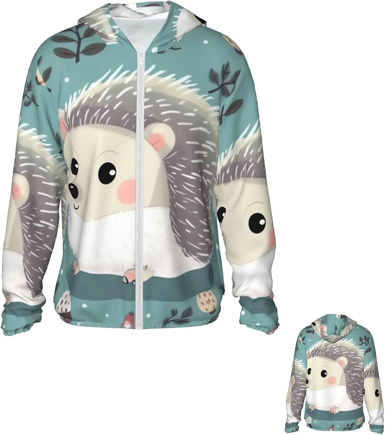 Милый худи с ежиком для защиты от солнца UPF 50+ с карманами PPTHSNVB
Милый худи с ежиком для защиты от солнца UPF 50+ с карманами PPTHSNVB