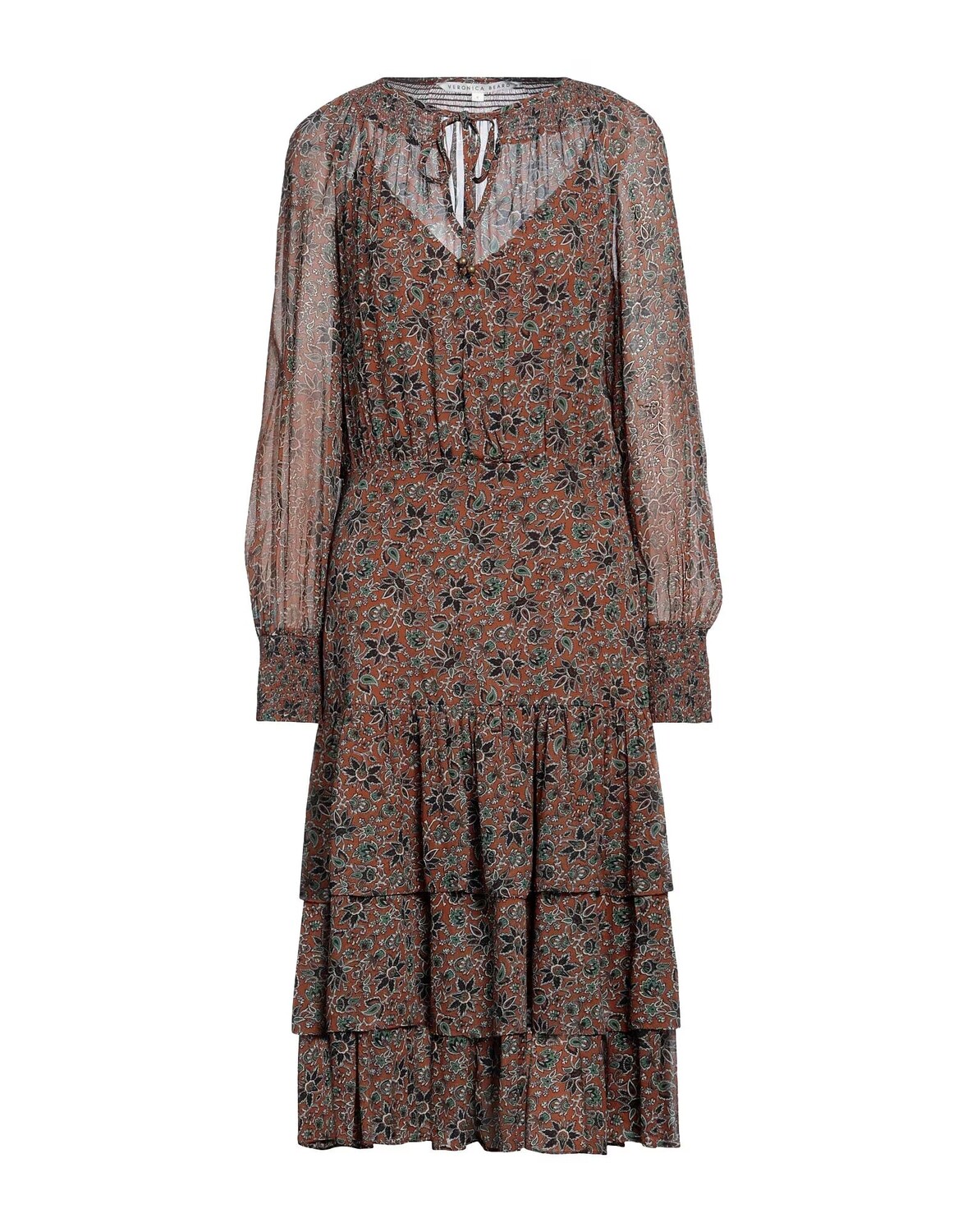 Платье Veronica Beard, коричневый
Платье Veronica Beard, коричневый
