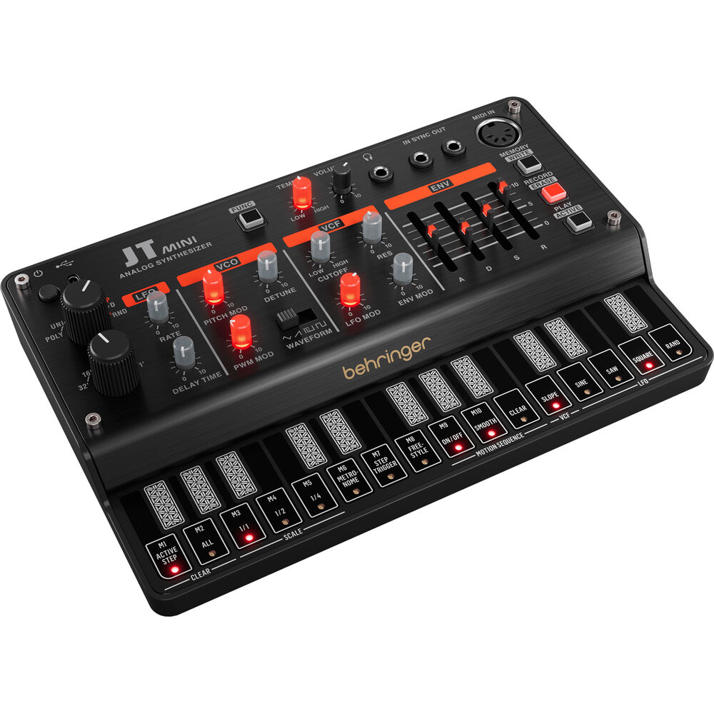 Синтезатор Behringer JT MINI Portable Analog Polyphonic Synthesizer JT MINI
Синтезатор Behringer JT MINI Portable Analog Polyphonic Synthesizer JT MINI