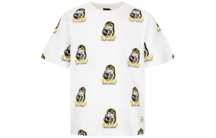 Футболка мужская белая Evisu, белый
Футболка мужская белая Evisu, белый