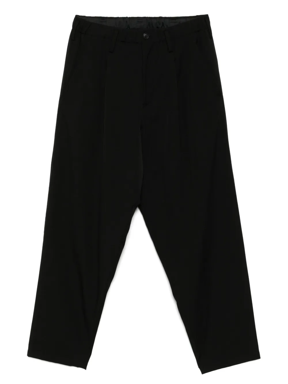 Шерстяные брюки Yohji Yamamoto, черный
Шерстяные брюки Yohji Yamamoto, черный