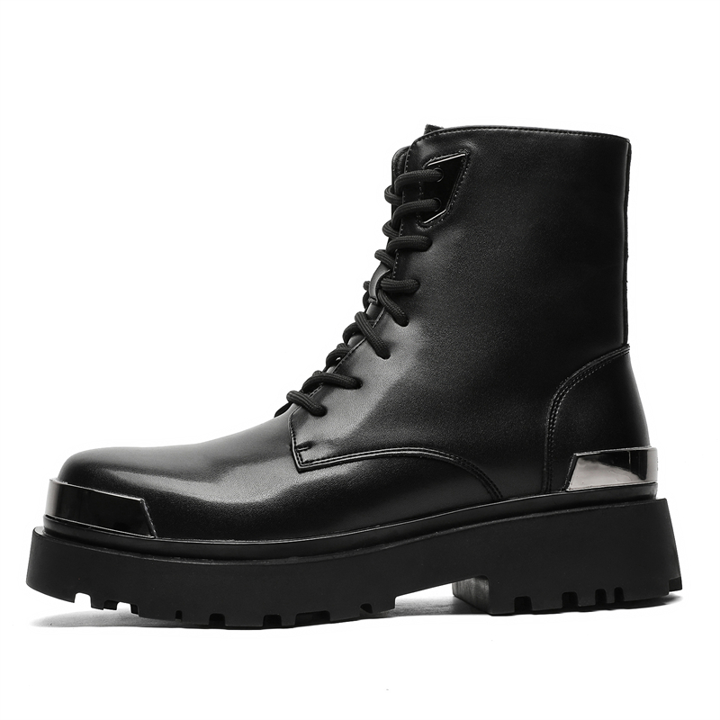 WEISHIBANGWEI Короткие мужские ботинки Martin, черные
WEISHIBANGWEI Короткие мужские ботинки Martin, черные