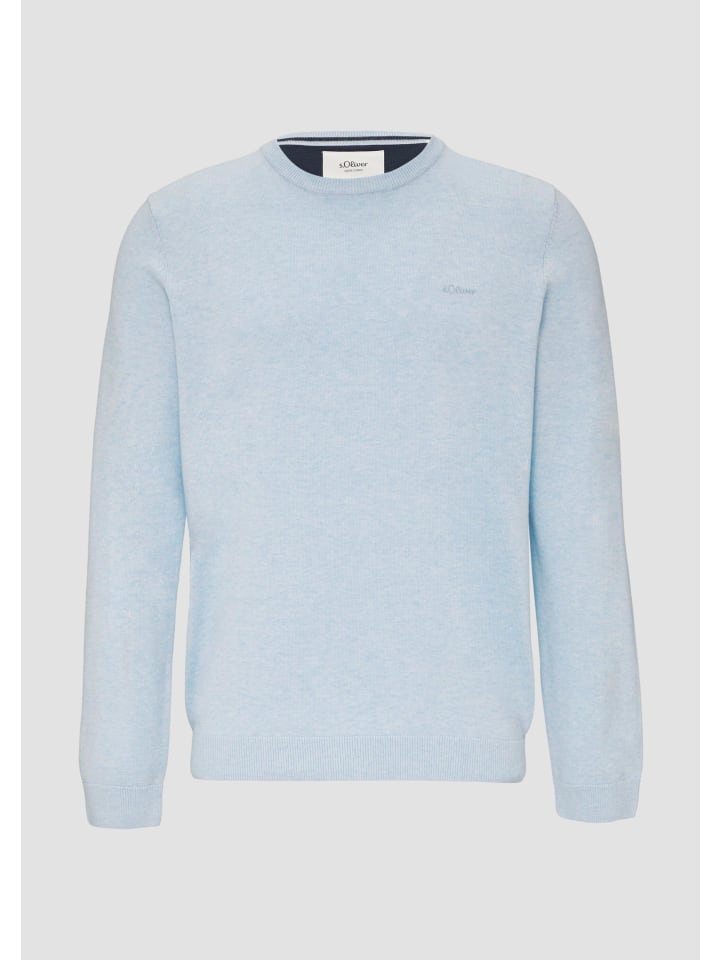 Вязаный свитер цвета 50W1_светло-голубой s.Oliver
Вязаный свитер цвета 50W1_светло-голубой s.Oliver