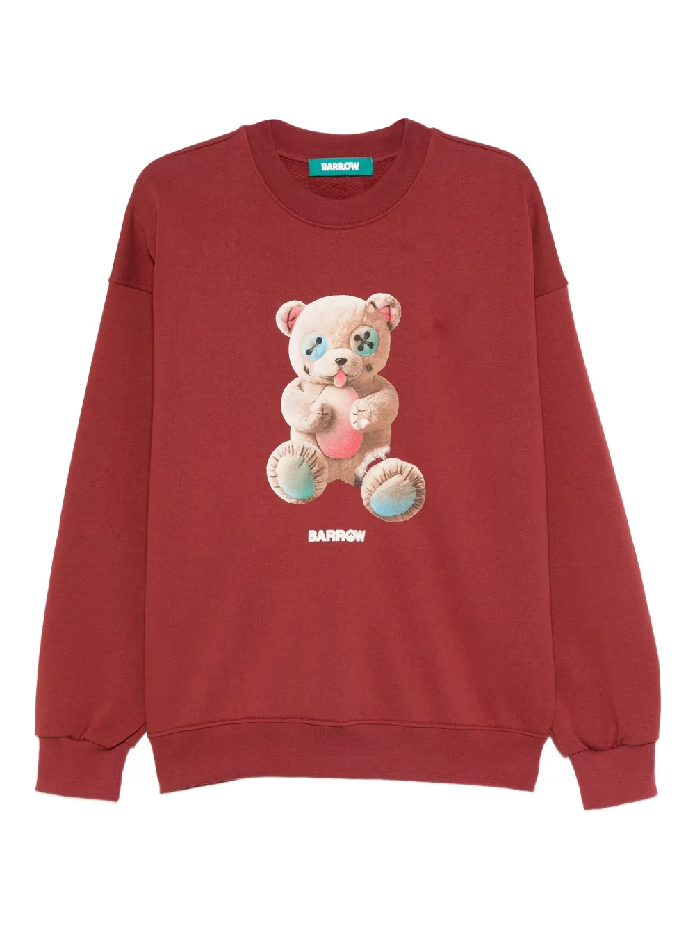 Свитшот с принтом медвежонка и круглым вырезом BARROW, красный
Свитшот с принтом медвежонка и круглым вырезом BARROW, красный