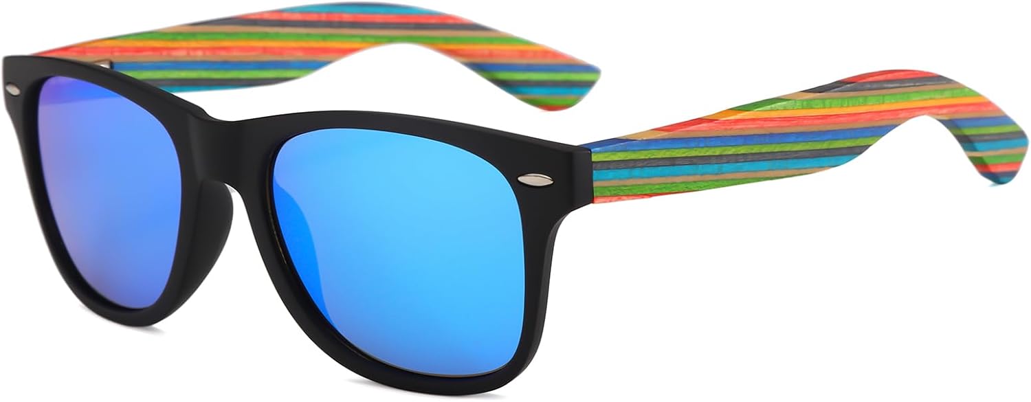 Солнцезащитные очки Long Keeper Wood для женщин и мужчин, классические ретро-солнцезащитные очки квадратной формы из бамбукового дерева для вождения, защита UV400, Black Blue
Солнцезащитные очки Long Keeper Wood для женщин и мужчин, классические ретро-солнцезащитные очки квадратной формы из бамбукового дерева для вождения, защита UV400, Black Blue