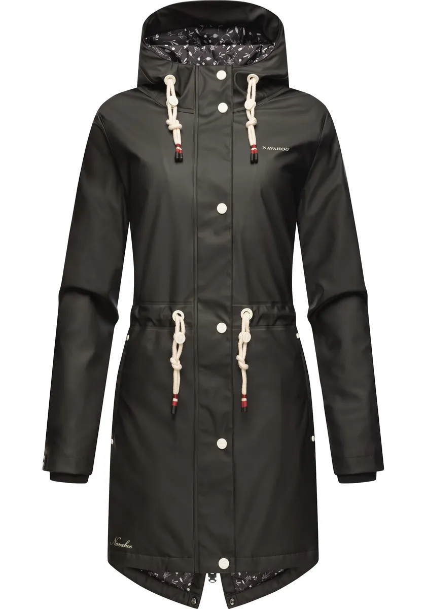 Дождевик Navahoo "Цветок океана" с капюшоном, модный женский уличный плащ, черный
Дождевик Navahoo "Цветок океана" с капюшоном, модный женский уличный плащ, черный