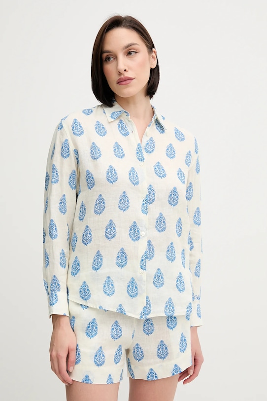 Льняная рубашка Mc2 Saint Barth, бежевый
Льняная рубашка Mc2 Saint Barth, бежевый