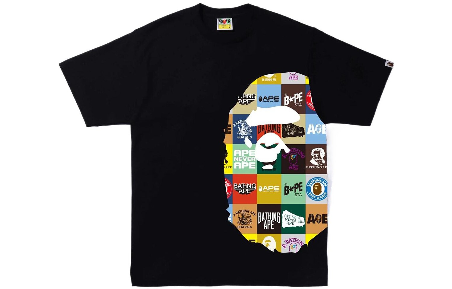 Футболка серии Ape Head унисекс A Bathing Ape, черный
Футболка серии Ape Head унисекс A Bathing Ape, черный