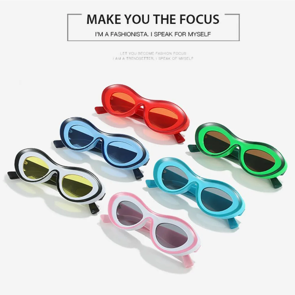 Женские двухцветные овальные солнцезащитные очки, мужские сине-зеленые солнцезащитные очки в стиле ретро с защитой от УФ-излучения UV400 «кошачий глаз» LANGSER, 3
Женские двухцветные овальные солнцезащитные очки, мужские сине-зеленые солнцезащитные очки в стиле ретро с защитой от УФ-излучения UV400 «кошачий глаз» LANGSER, 3