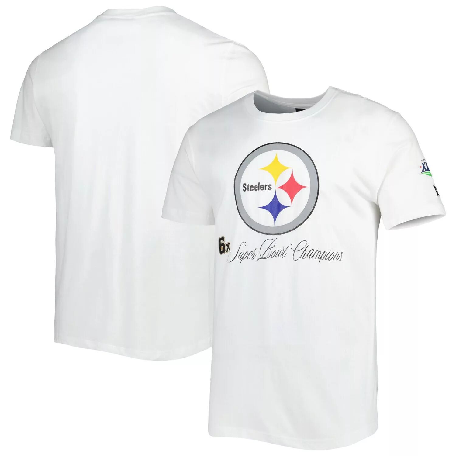 Мужская белая футболка Pittsburgh Steelers Historic Champs New Era, Белый, Мужская белая футболка Pittsburgh Steelers Historic Champs New Era
Мужская белая футболка Pittsburgh Steelers Historic Champs New Era, Белый, Мужская белая футболка Pittsburgh Steelers Historic Champs New Era