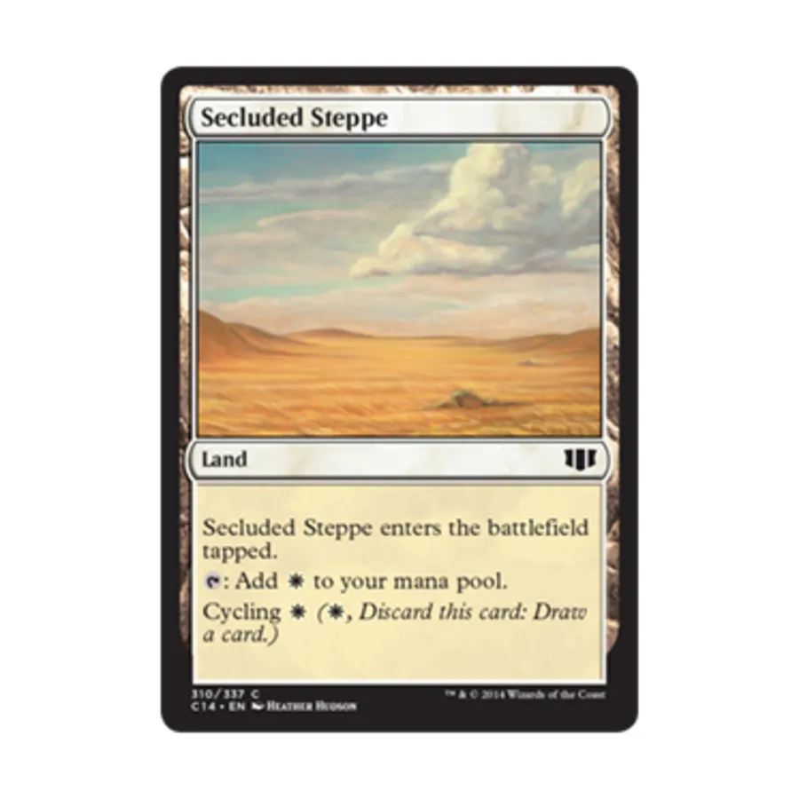 CCG Уединенная степь (С), MTG - Commander 2014
CCG Уединенная степь (С), MTG - Commander 2014