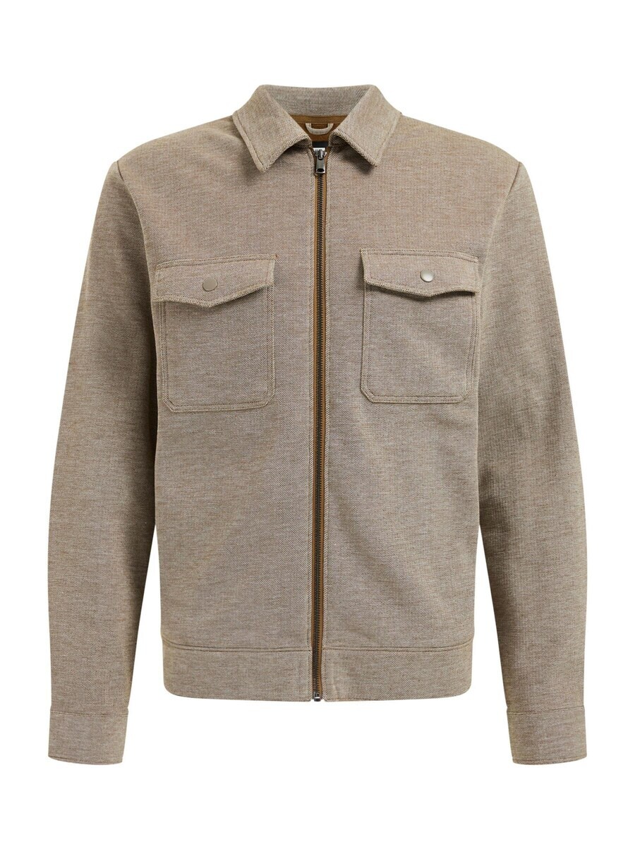 Куртка на молнии WE Fashion Zip-Up Hoodie, бежевый
Куртка на молнии WE Fashion Zip-Up Hoodie, бежевый