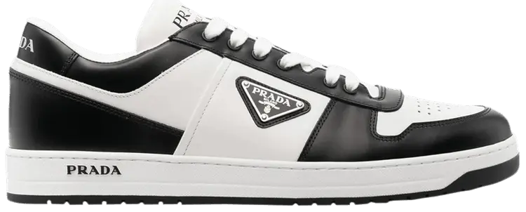 Кроссовки Prada Downtown Leather 'White Black', черный
Кроссовки Prada Downtown Leather 'White Black', черный