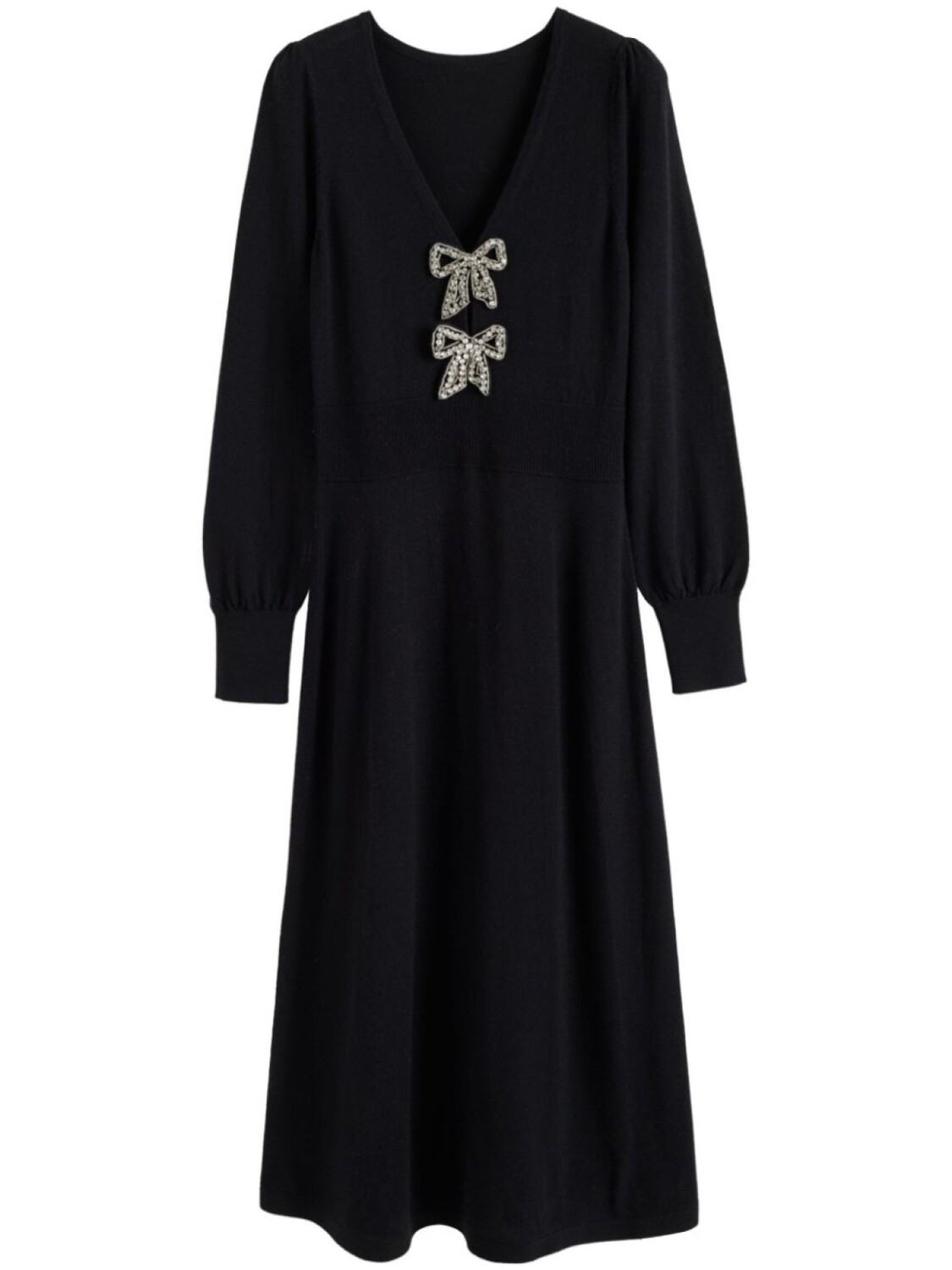 Платье миди Chinti & Parker с бантом и брошью, черный
Платье миди Chinti & Parker с бантом и брошью, черный