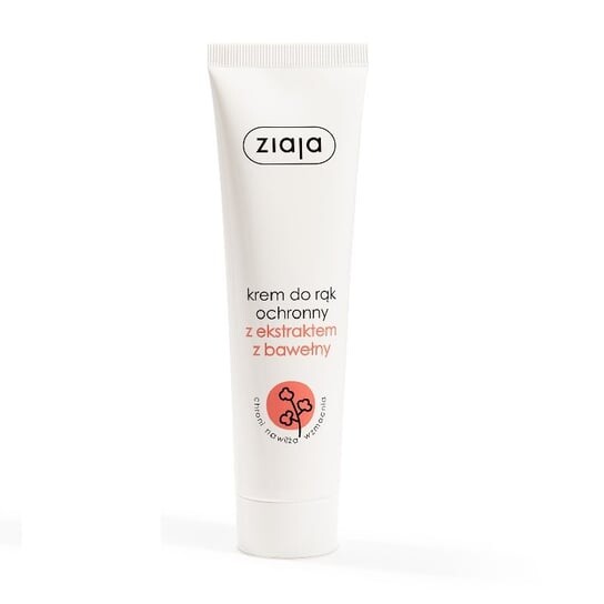 Защитный крем для рук с экстрактом хлопка, 100 мл Ziaja
Защитный крем для рук с экстрактом хлопка, 100 мл Ziaja