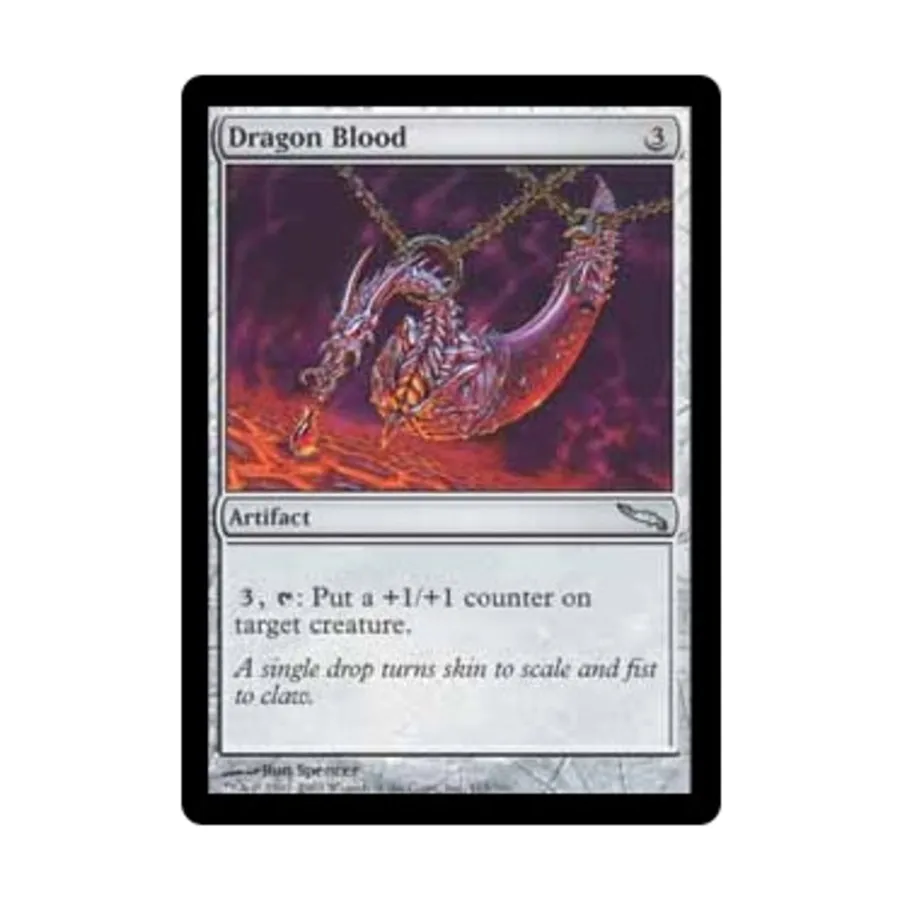 CCG Кровь Дракона (U), MTG - Mirrodin
CCG Кровь Дракона (U), MTG - Mirrodin