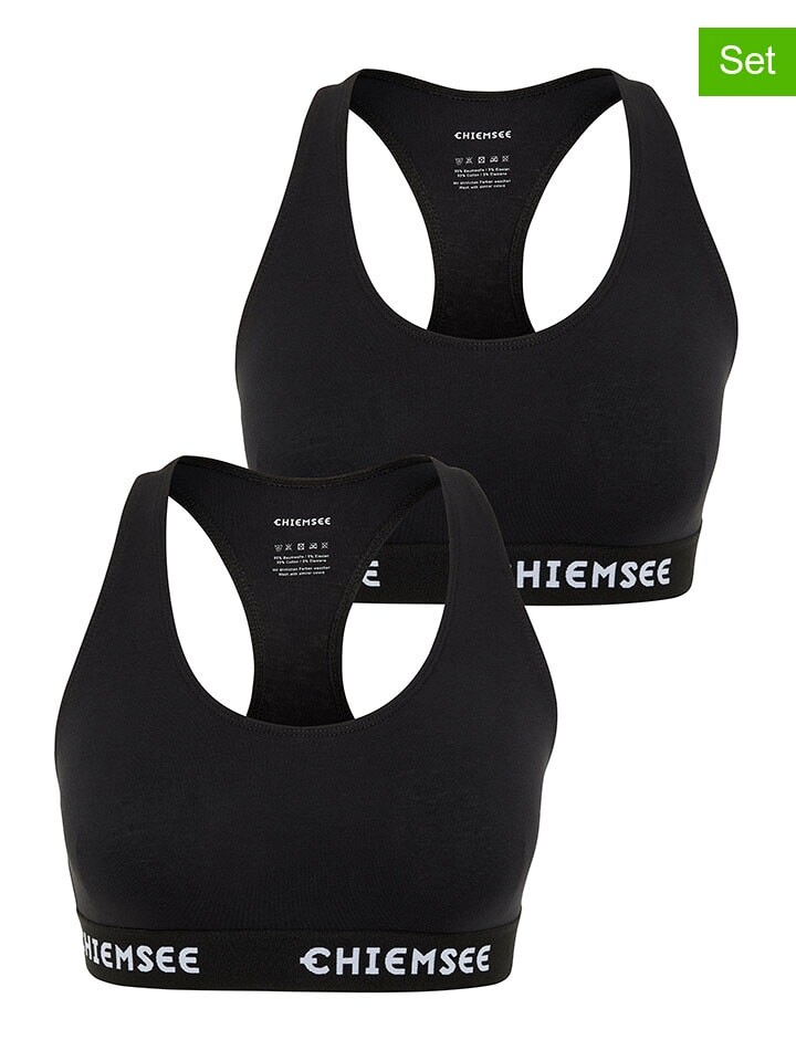 Спортивный бюстгальтер Chiemsee 2er-Set: Sport-BH, черный
Спортивный бюстгальтер Chiemsee 2er-Set: Sport-BH, черный