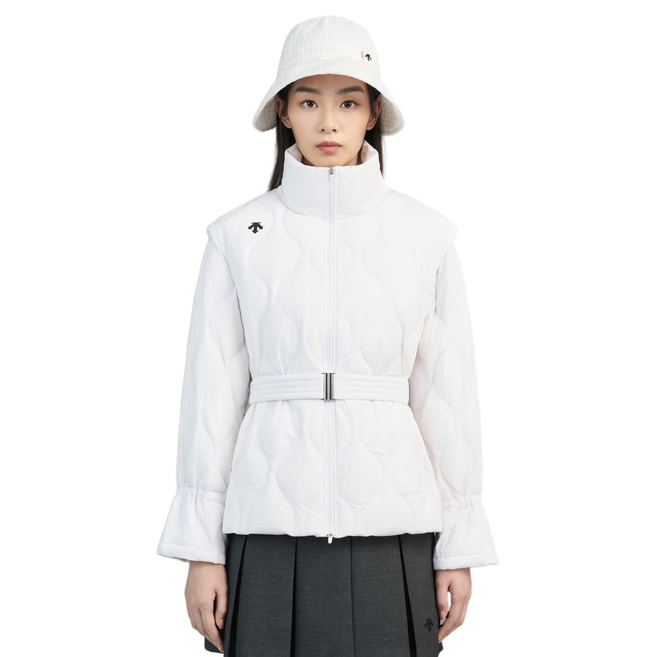 DESCENTE Женская пуховая куртка для гольфа, White
DESCENTE Женская пуховая куртка для гольфа, White