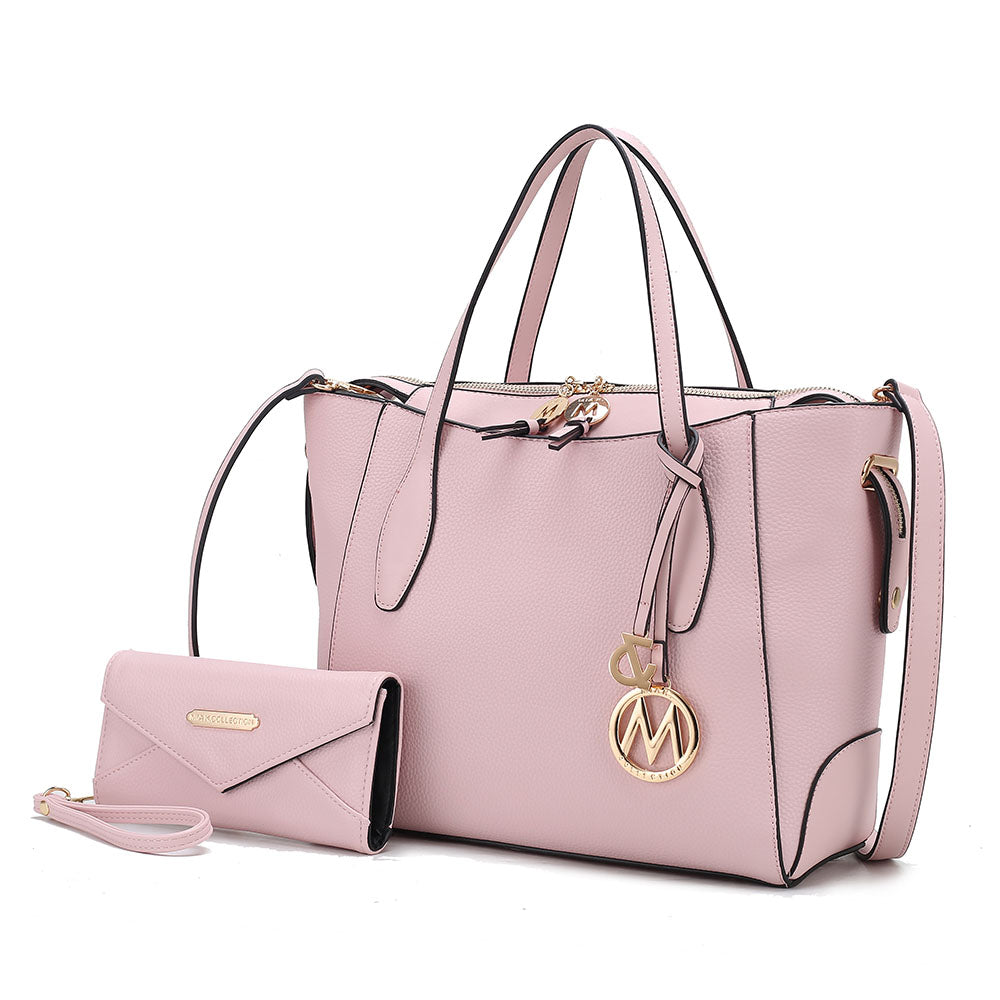 Женская сумка-тоут Bruna с кошельком в комплекте от Mia K MKF Collection By Mia K., розовый
Женская сумка-тоут Bruna с кошельком в комплекте от Mia K MKF Collection By Mia K., розовый