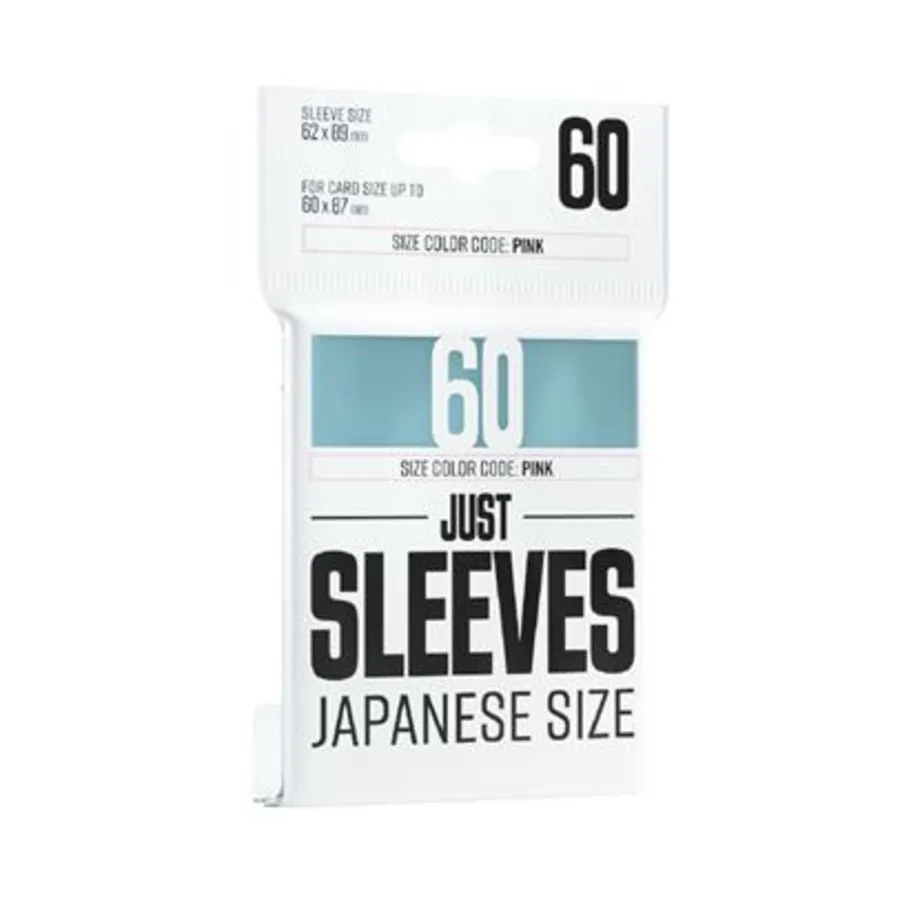 Японский размер 62x89 мм — прозрачный (60), Just Sleeves (Card Sleeves)
Японский размер 62x89 мм — прозрачный (60), Just Sleeves (Card Sleeves)