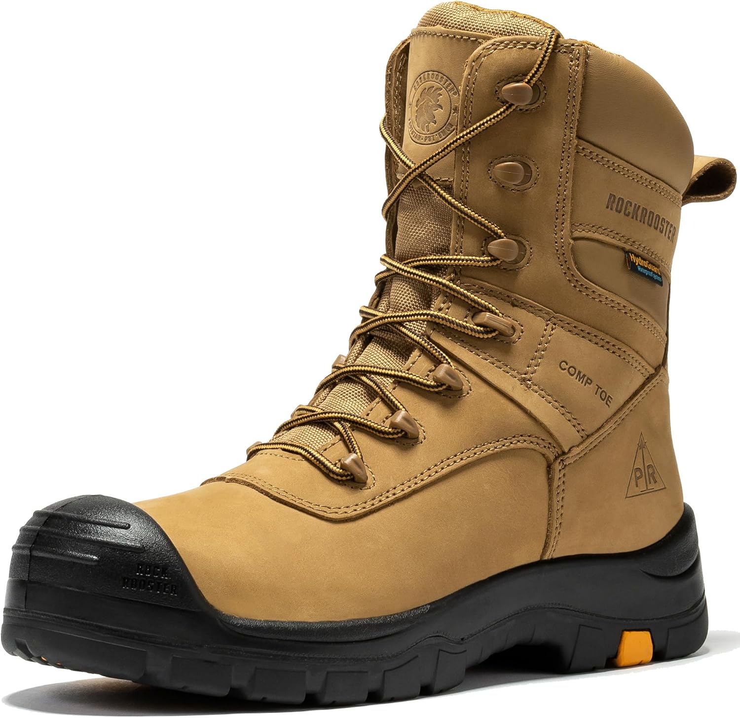 Мужские ботинки ROCKROOSTER Beaufort CSA, 20 см, с композитным носком, водонепроницаемые, черные
Мужские ботинки ROCKROOSTER Beaufort CSA, 20 см, с композитным носком, водонепроницаемые, черные