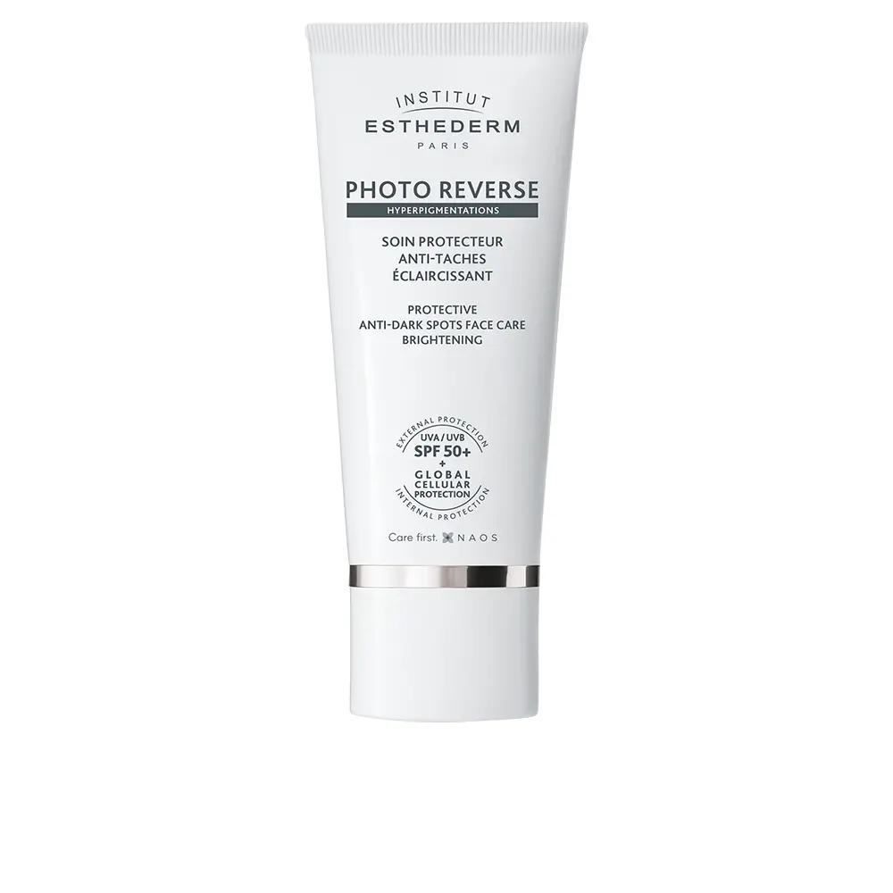Солнцезащитный крем Photo reverse tratamiento facial iluminador protector antimanchas spf50+ Institut Esthederm, 50 мл.
Солнцезащитный крем Photo reverse tratamiento facial iluminador protector antimanchas spf50+ Institut Esthederm, 50 мл.