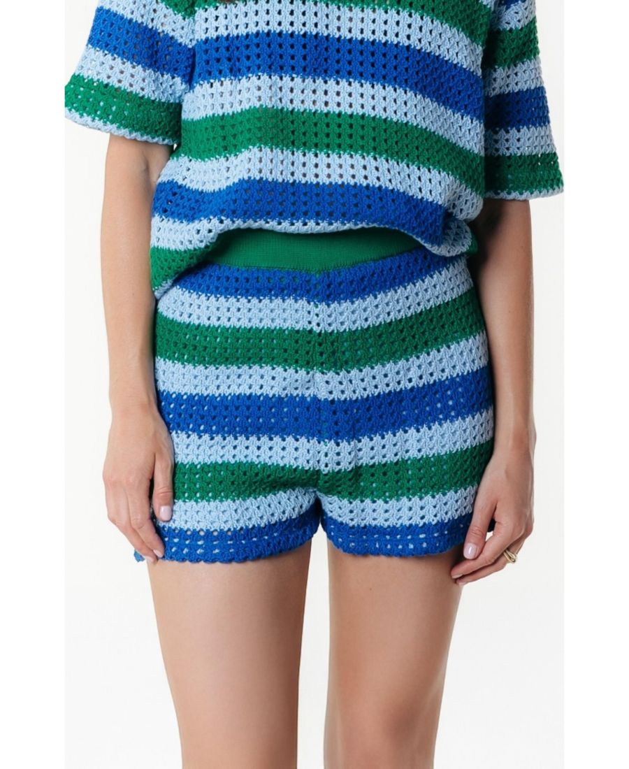 Женские шорты Nolita в полоску, связанные крючком Colourful Rebel, Multicolor
Женские шорты Nolita в полоску, связанные крючком Colourful Rebel, Multicolor
