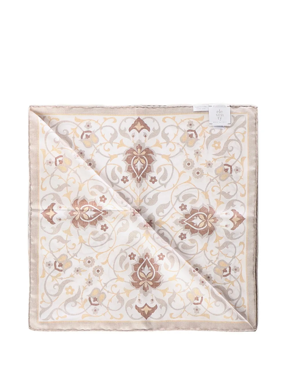 Шарф с геометрическим принтом Eleventy, бежевый
Шарф с геометрическим принтом Eleventy, бежевый