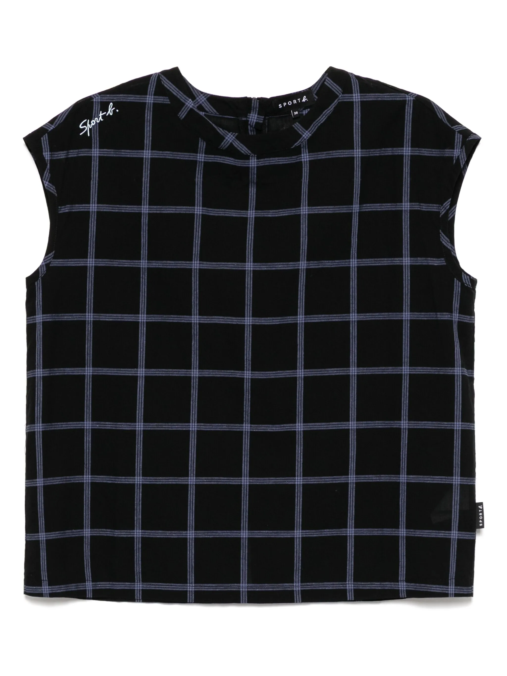 Топ в клетку Sport B. By Agnès B., черный
Топ в клетку Sport B. By Agnès B., черный