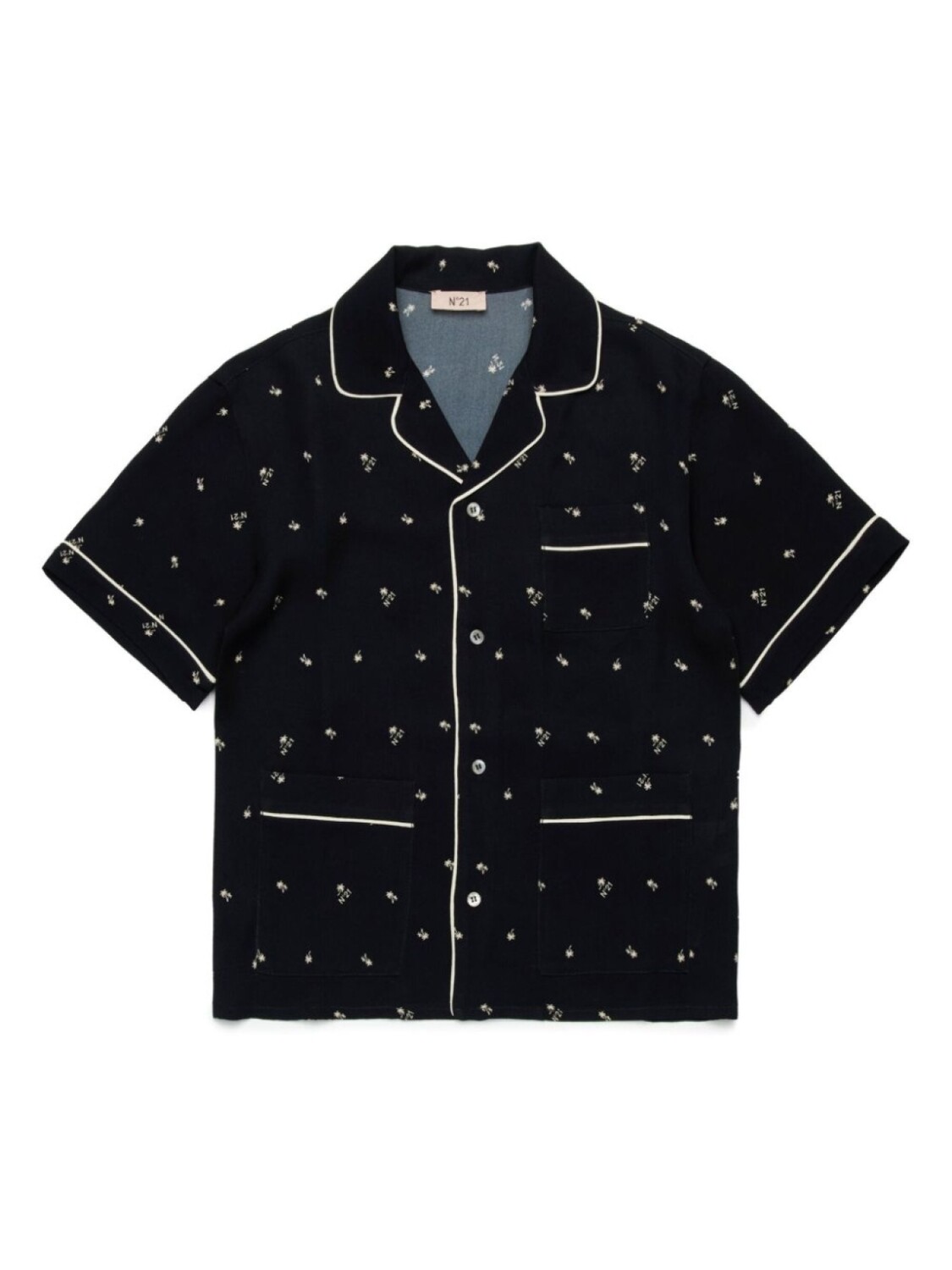 Nº21 Kids рубашка с логотипом, черный
Nº21 Kids рубашка с логотипом, черный