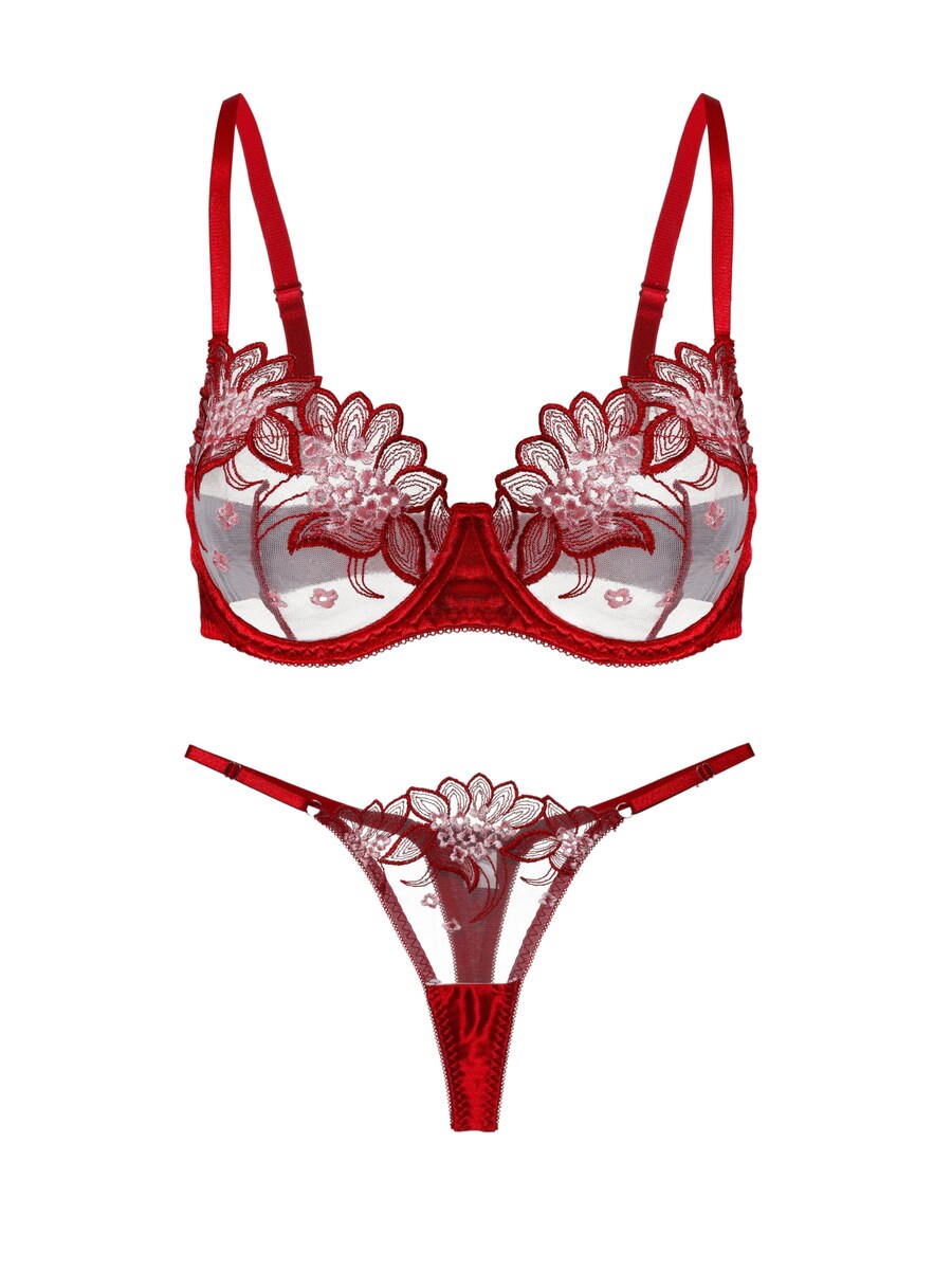 Комплекты нижнего белья Балконет Carré Chic, красный
Комплекты нижнего белья Балконет Carré Chic, красный